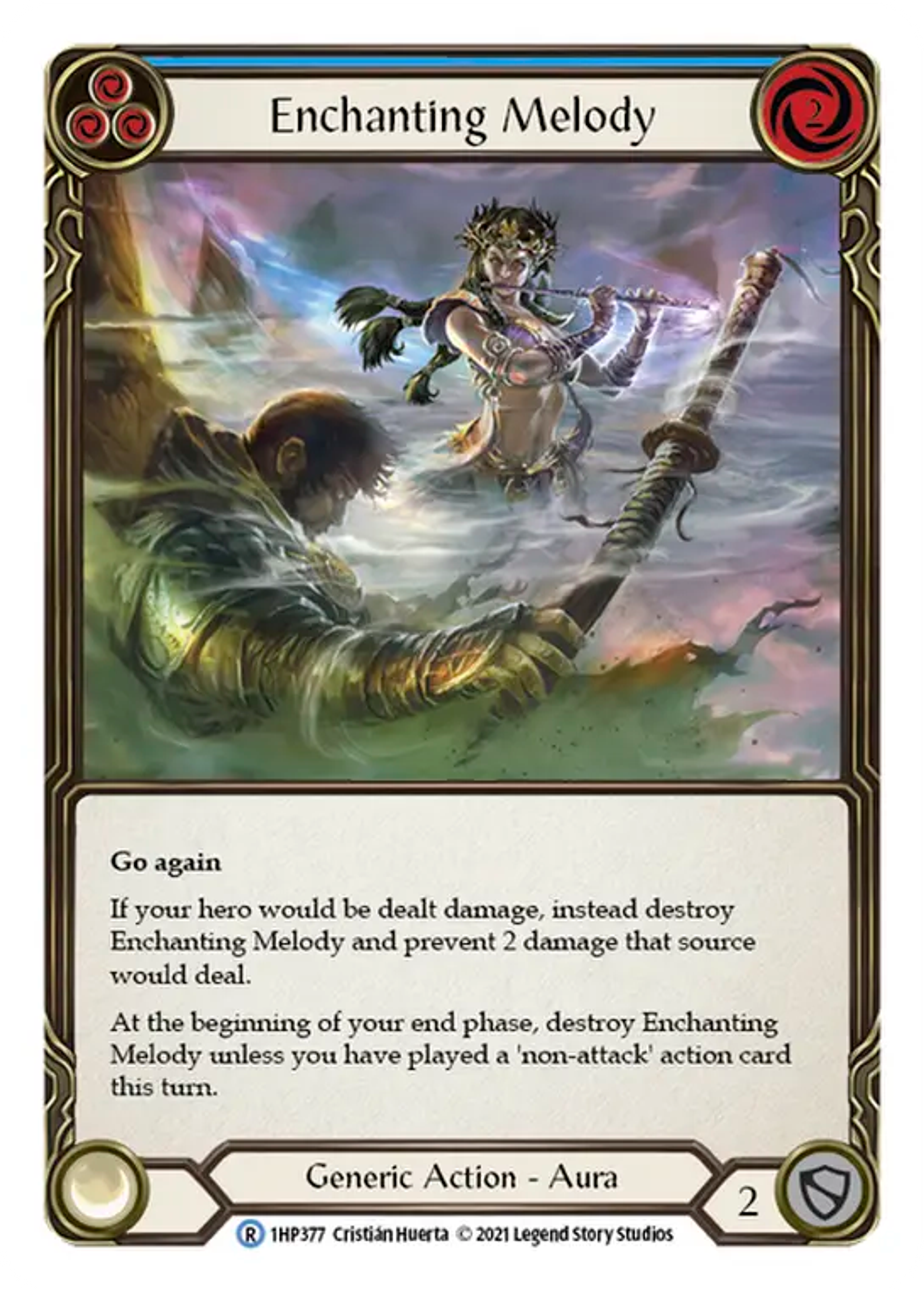 Enchanting Melody (Blue) — History Pack 1 — Flesh and Blood