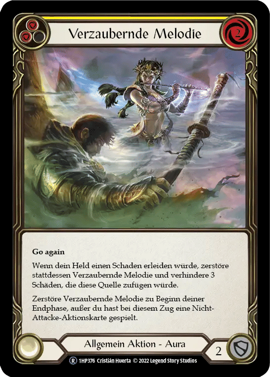 Enchanting Melody (Yellow) — History Pack 1 - Black Label — Flesh and Blood