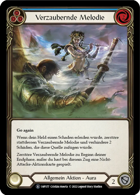 Enchanting Melody (Blue) — History Pack 1 - Black Label — Flesh and Blood