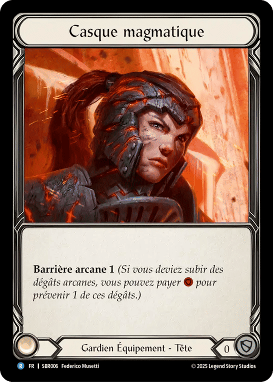 Casque magmatique — Silver Age Chapter 1 - Bravo, Flattering Showman — Flesh and Blood