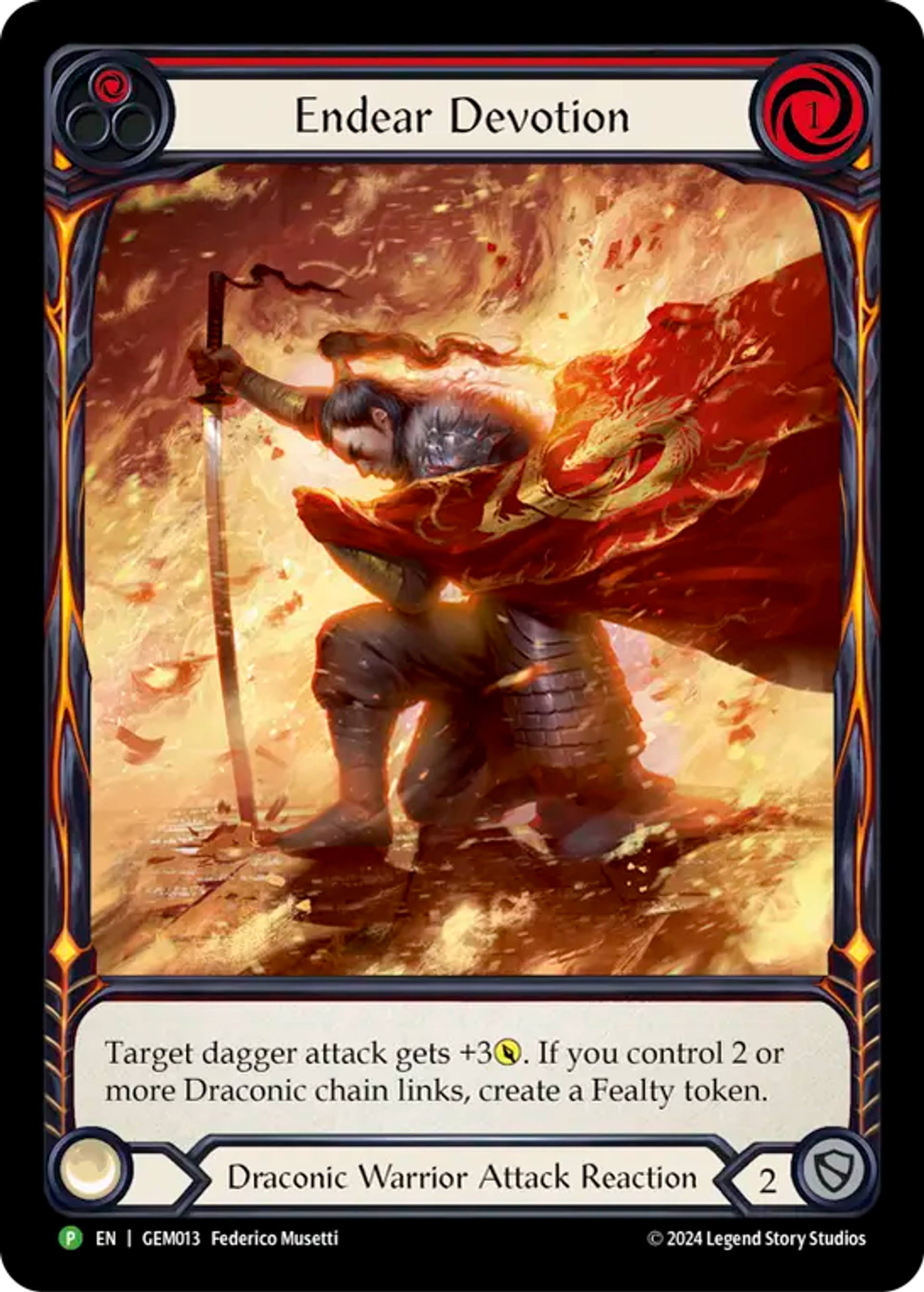 Endear Devotion — GEM - Pack 1 — Flesh and Blood