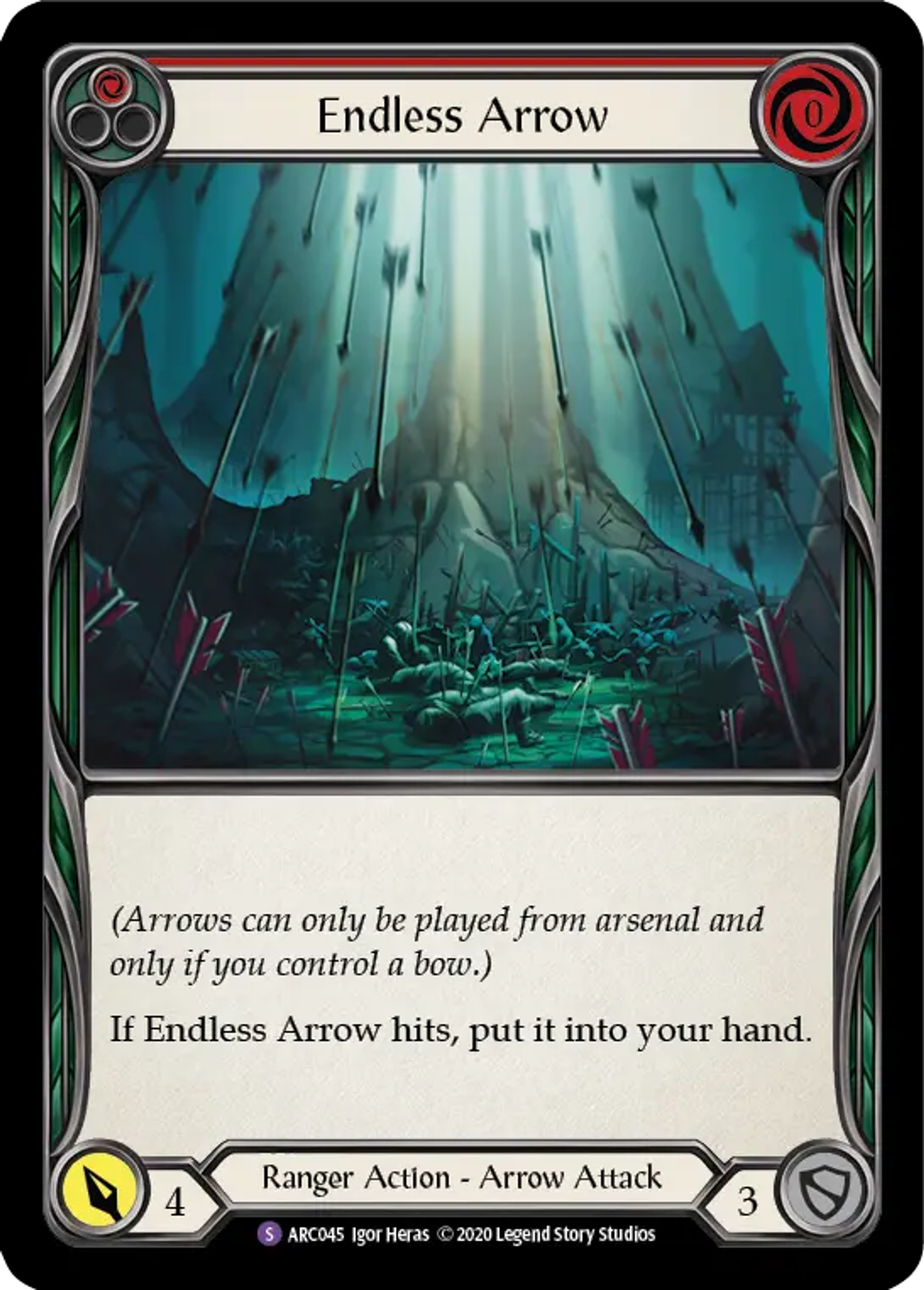 Endless Arrow — Arcane Rising - Unlimited — Flesh and Blood
