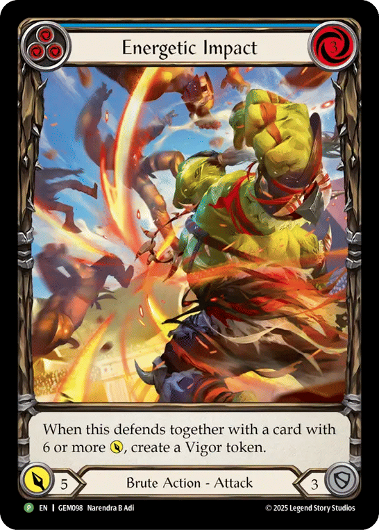 Energetic Impact — GEM - Pack 3 — Flesh and Blood
