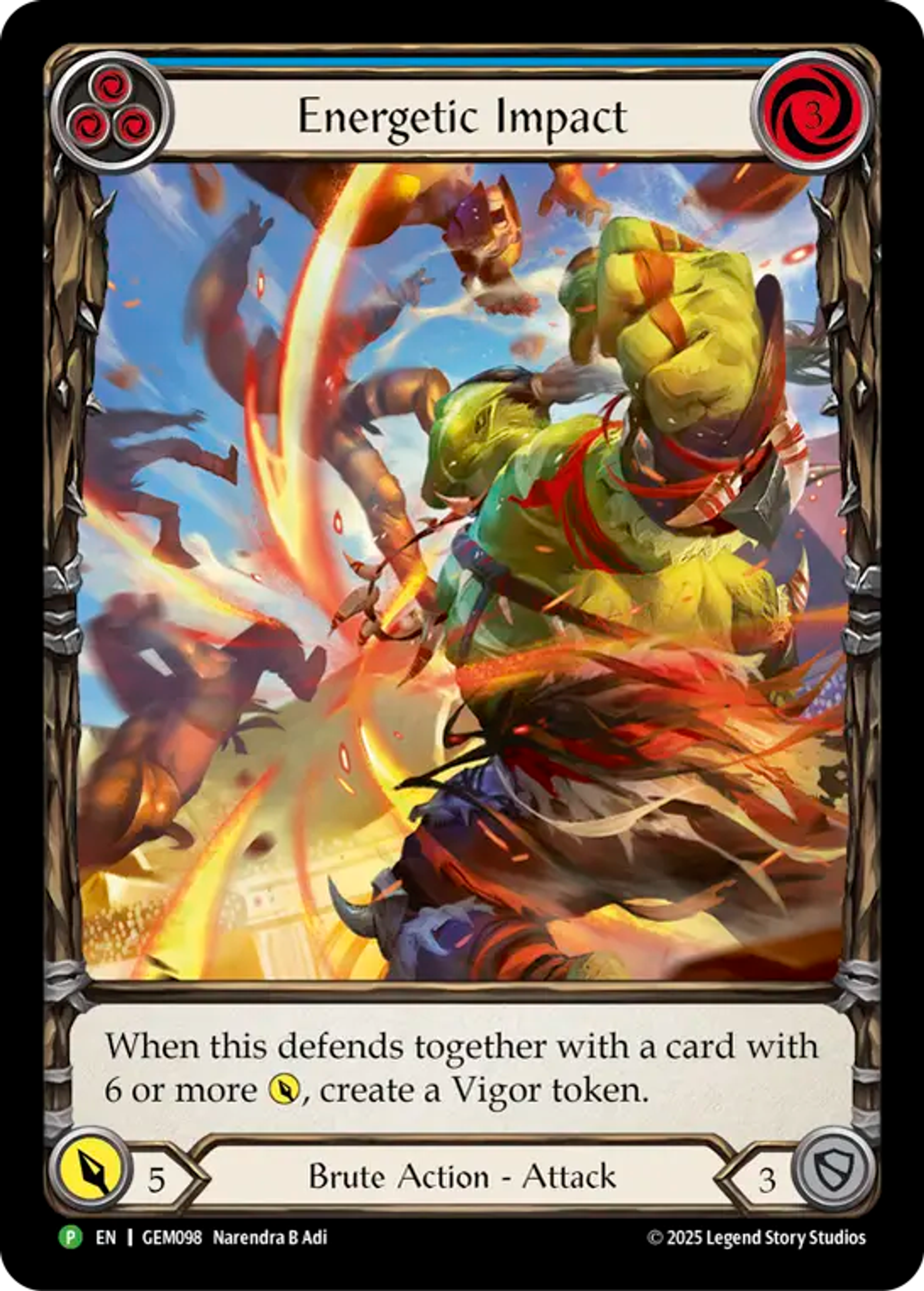 Energetic Impact — GEM - Pack 3 — Flesh and Blood