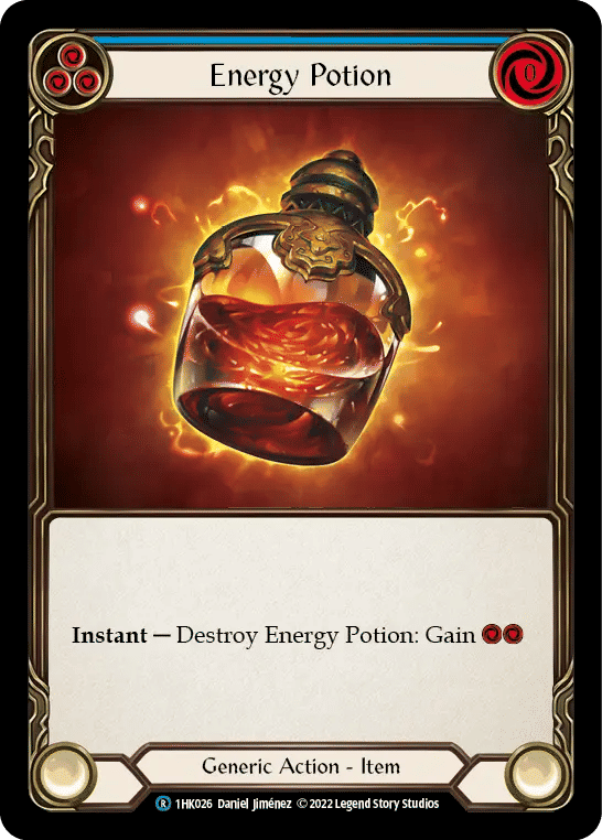 Energy Potion (Blue) — Kano - Blitz Deck — Flesh and Blood