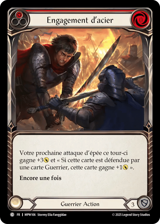 Engagement d’acier from Mastery Pack Warrior - Flesh and Blood