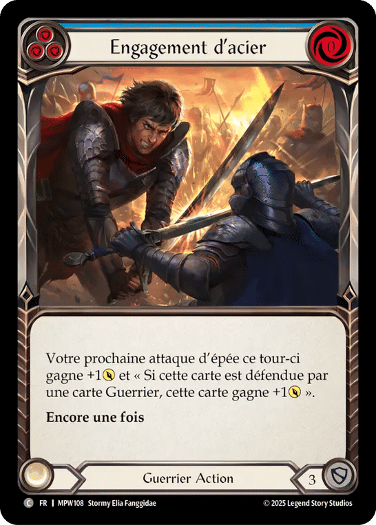 Engagement d’acier from Mastery Pack Warrior - Flesh and Blood