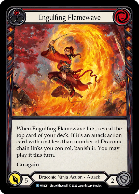 Engulfing Flamewave (Red) — Uprising — Flesh and Blood