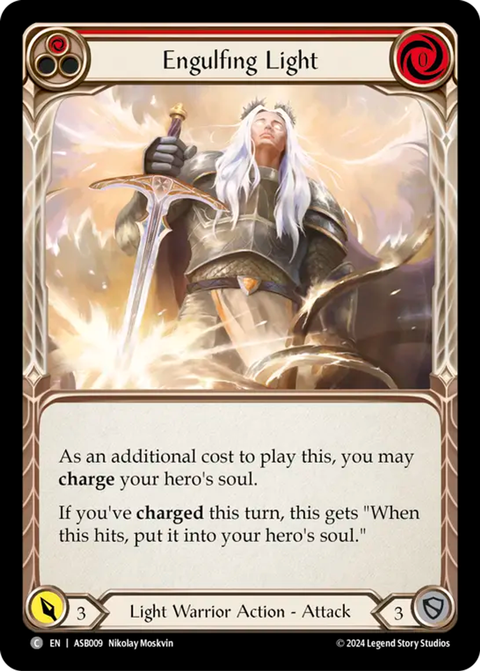Lumière enveloppante — Armory Deck - Ser Boltyn, Breaker of Dawn — Flesh and Blood