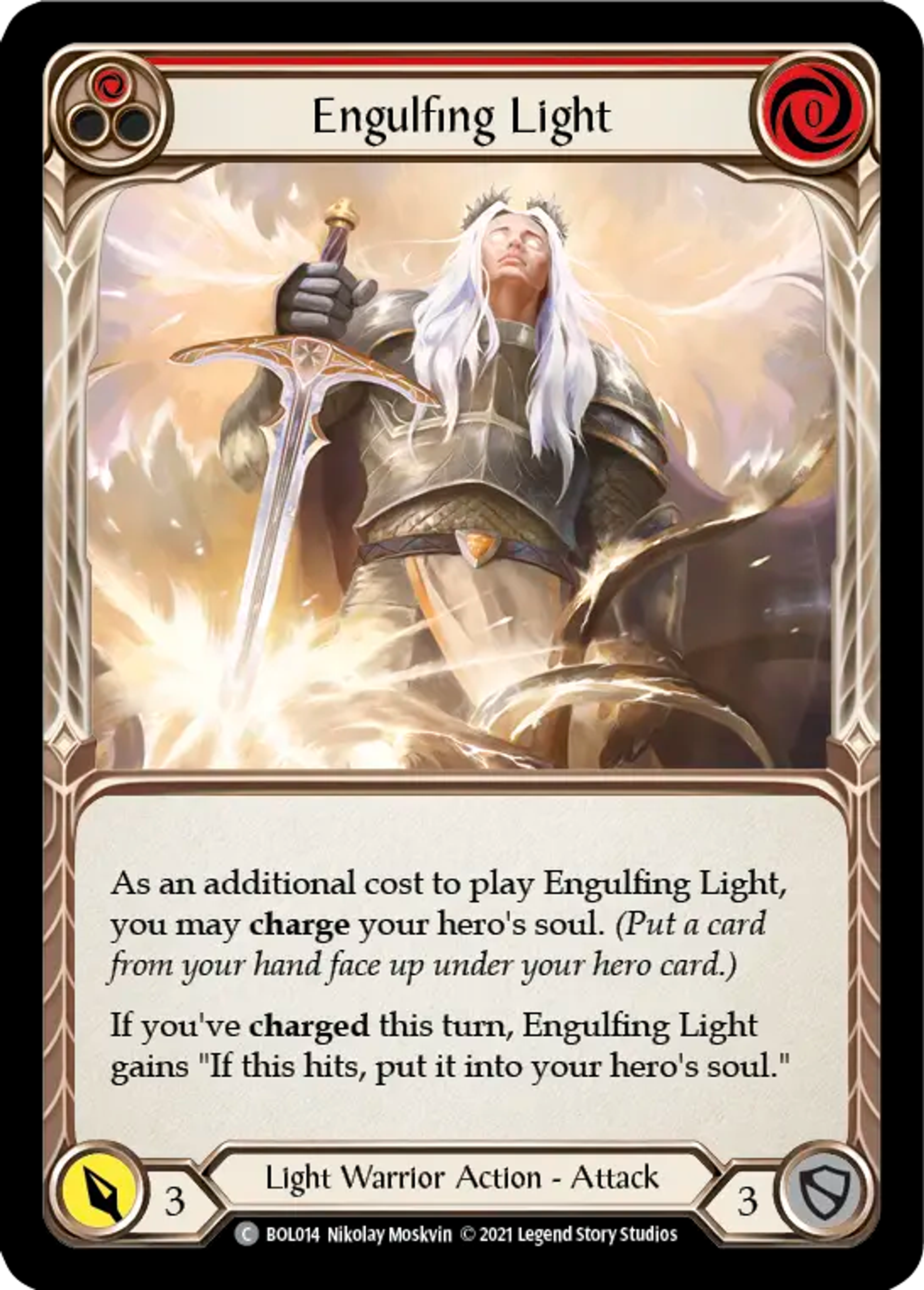 Engulfing Light (Red) — Boltyn - Blitz Deck — Flesh and Blood