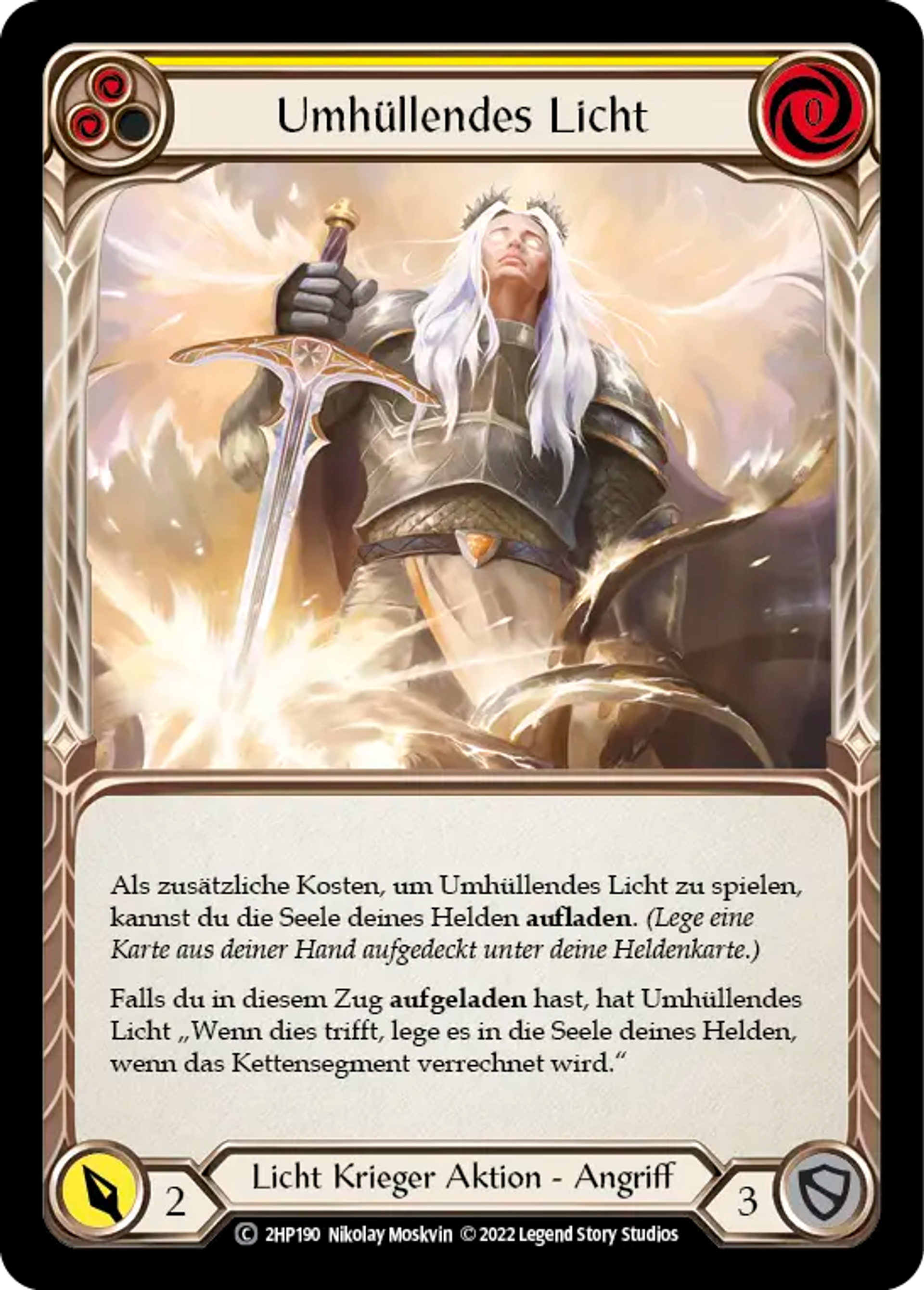 Engulfing Light (Yellow) — History Pack 2 - Black Label — Flesh and Blood