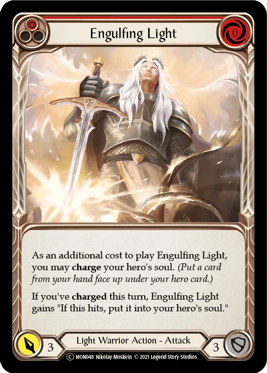 Engulfing Light (Red) — Monarch - Unlimited — Flesh and Blood