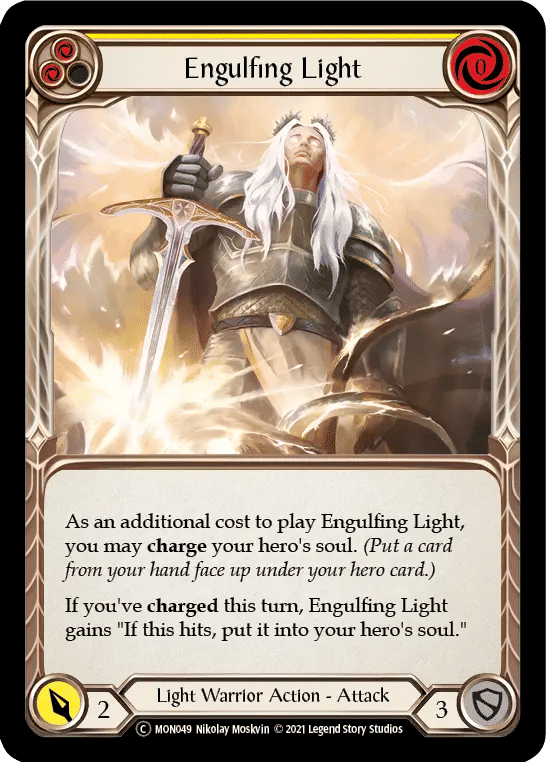 Engulfing Light (Yellow) — Monarch - Unlimited — Flesh and Blood