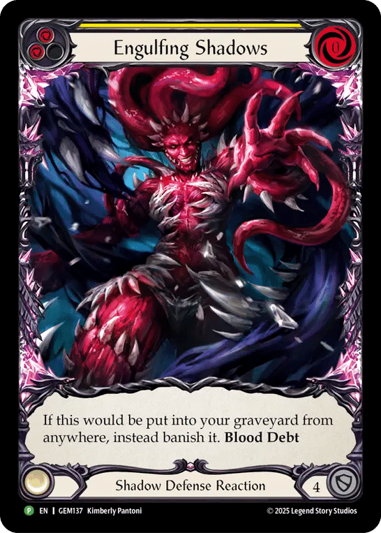 Engulfing Shadows — GEM - Pack 4 — Flesh and Blood