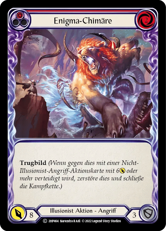 Enigma Chimera (Red) — History Pack 2 - Black Label — Flesh and Blood