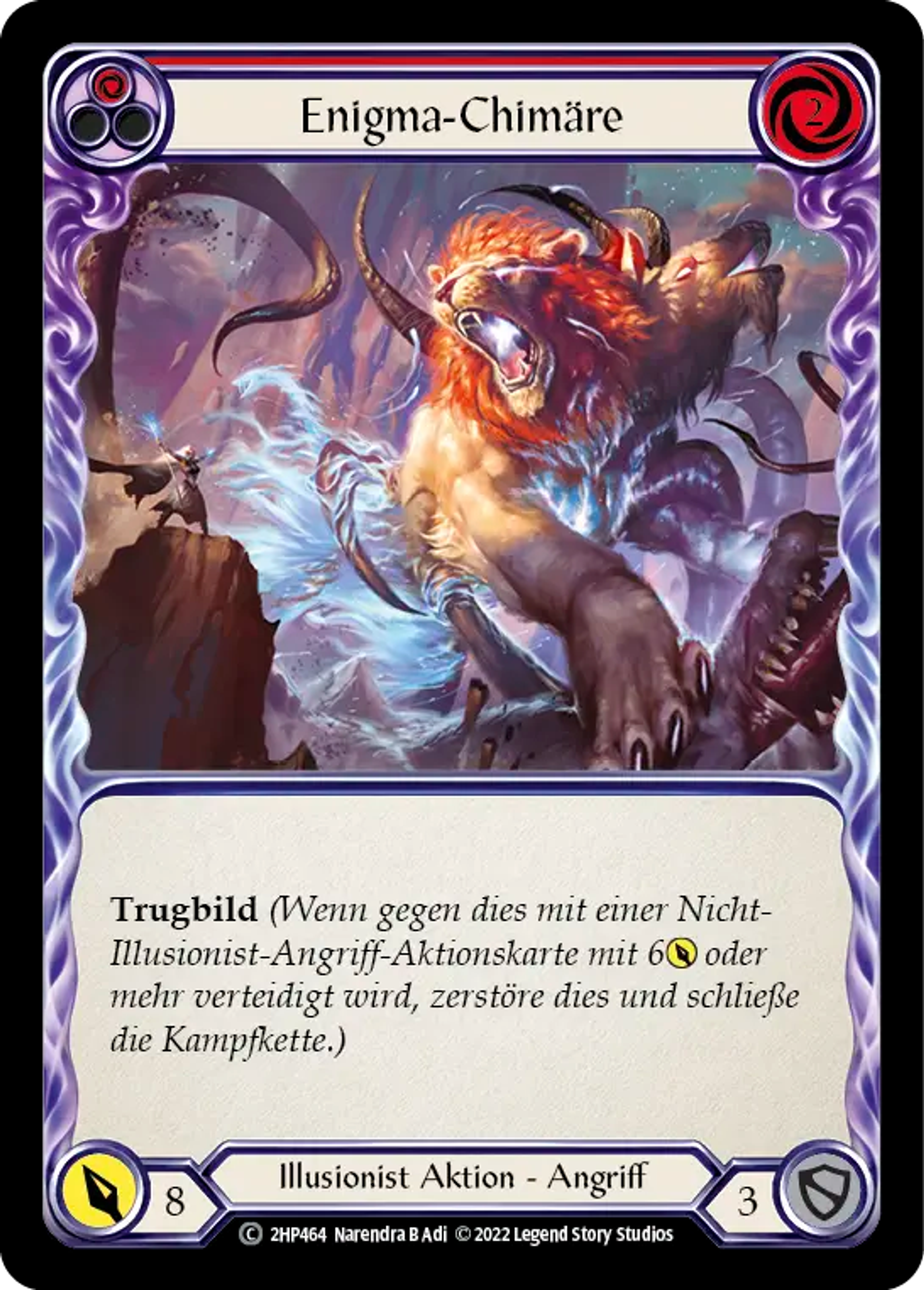 Enigma Chimera (Red) — History Pack 2 - Black Label — Flesh and Blood
