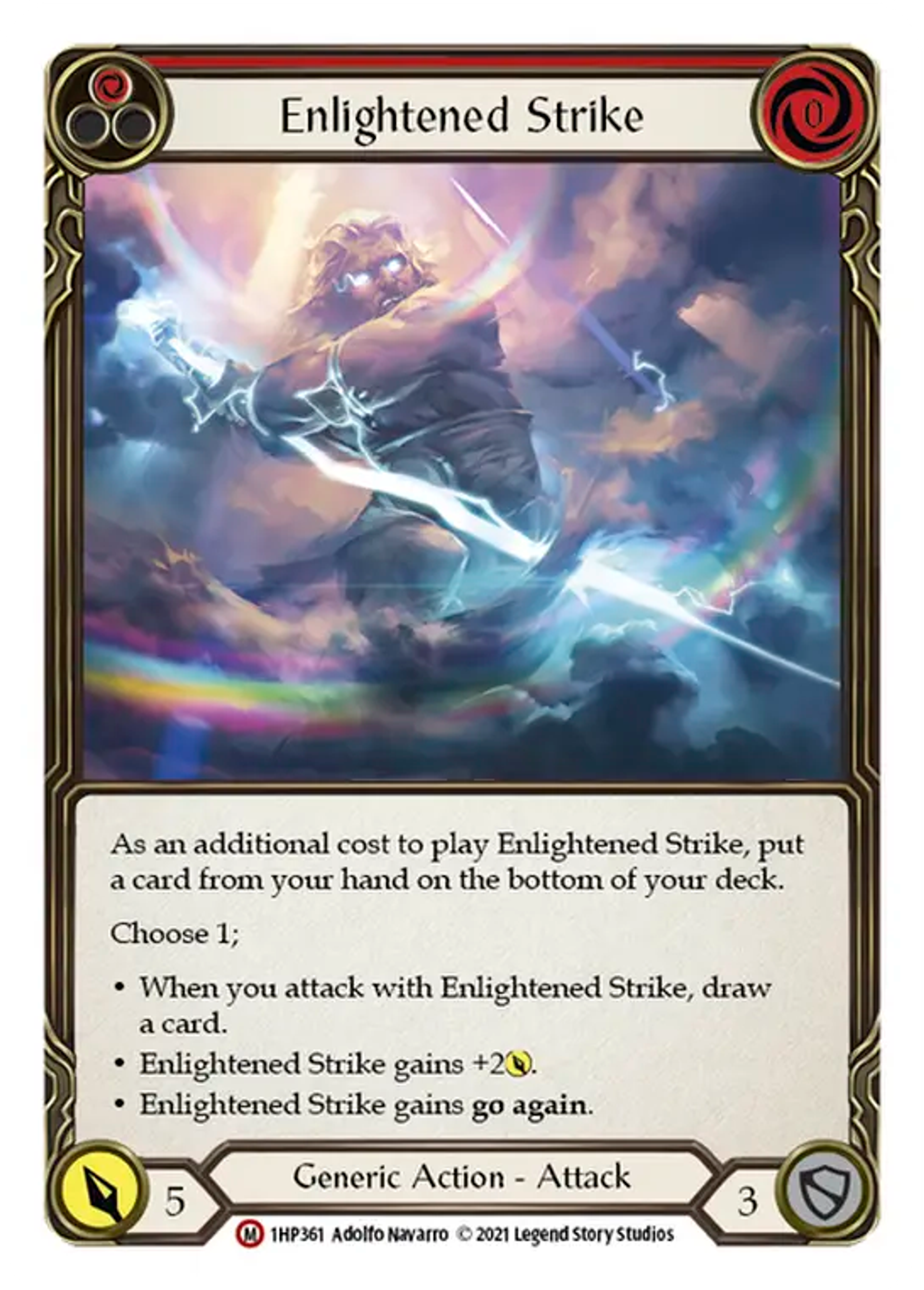 Enlightened Strike — History Pack 1 — Flesh and Blood