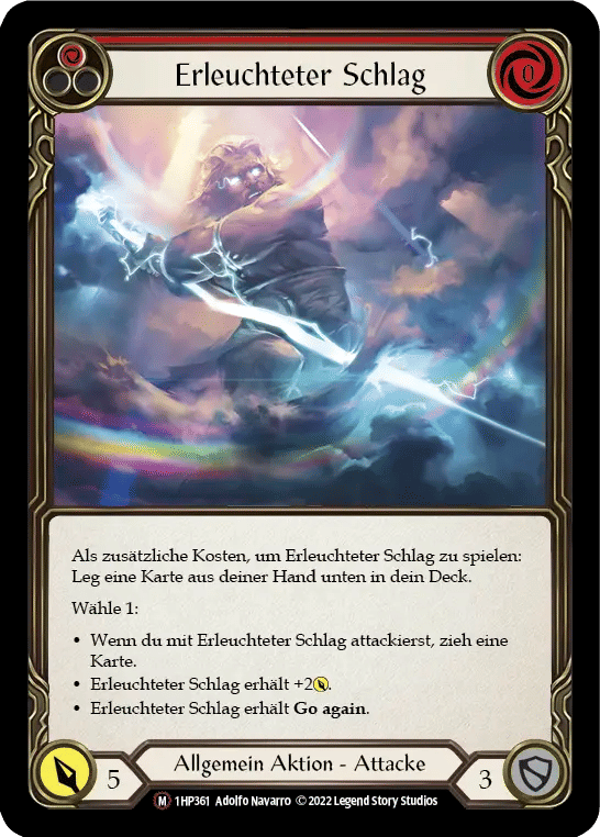 Enlightened Strike — History Pack 1 - Black Label — Flesh and Blood