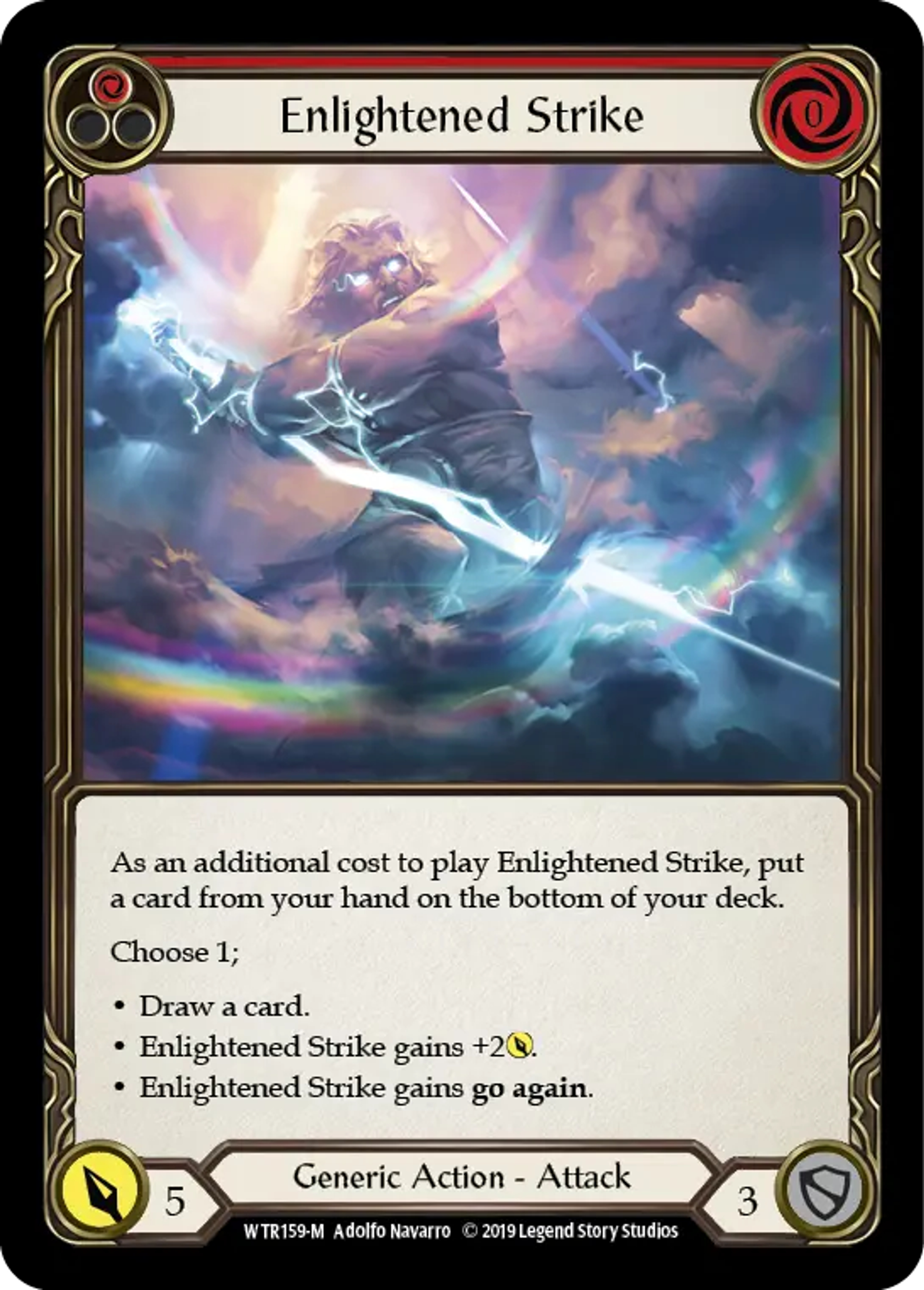 Enlightened Strike — Welcome to Rathe — Flesh and Blood