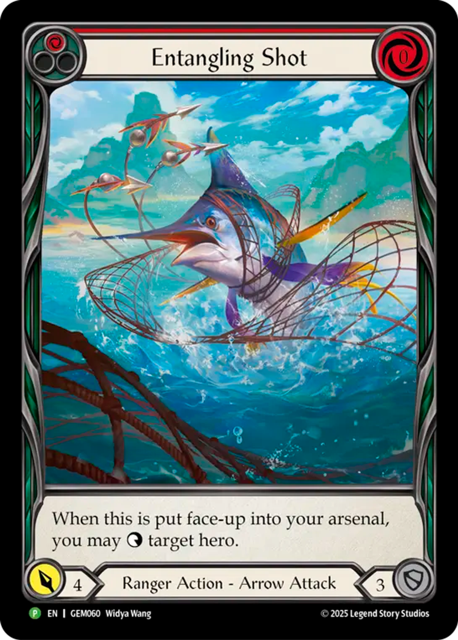 Entangling Shot — GEM - Pack 2 — Flesh and Blood