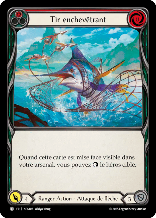 Tir enchevêtrant — High Seas — Flesh and Blood