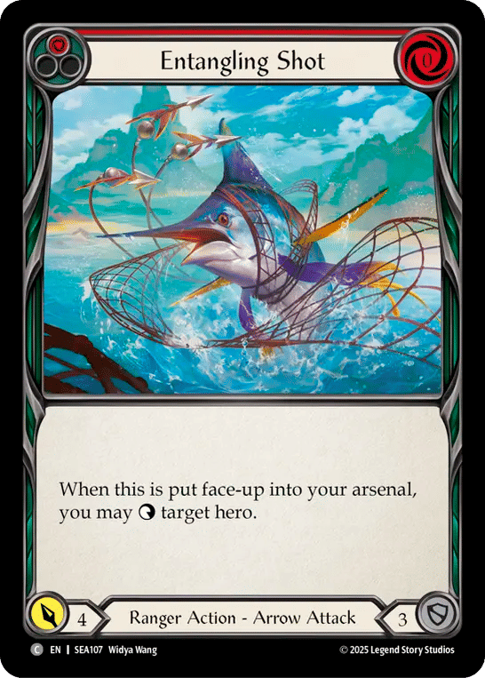 Entangling Shot (Red) — High Seas — Flesh and Blood