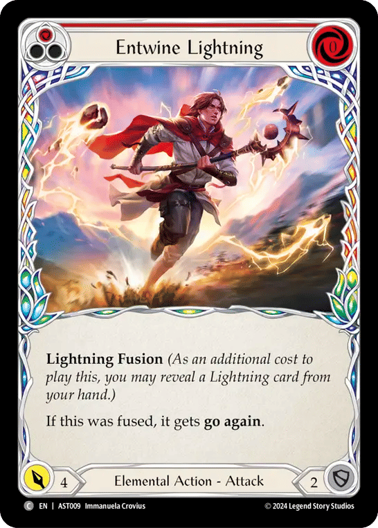 Tresser la foudre — Armory Deck - Aurora, Shooting Star — Flesh and Blood