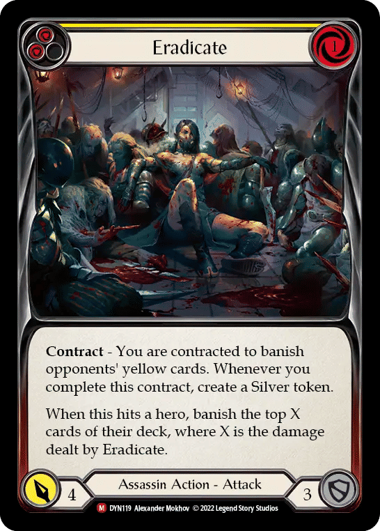 Eradicate — Dynasty — Flesh and Blood