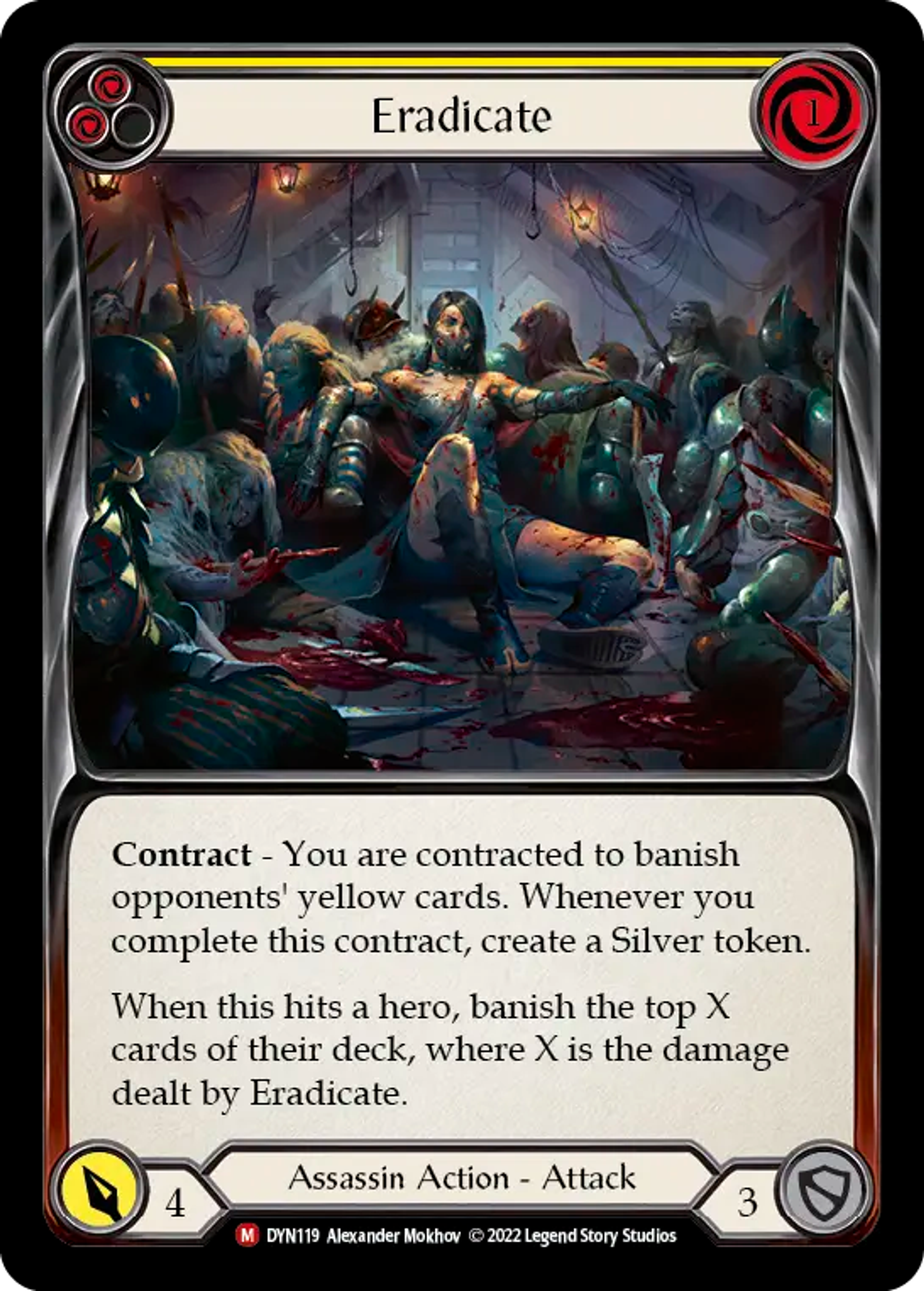 Eradicate — Dynasty — Flesh and Blood