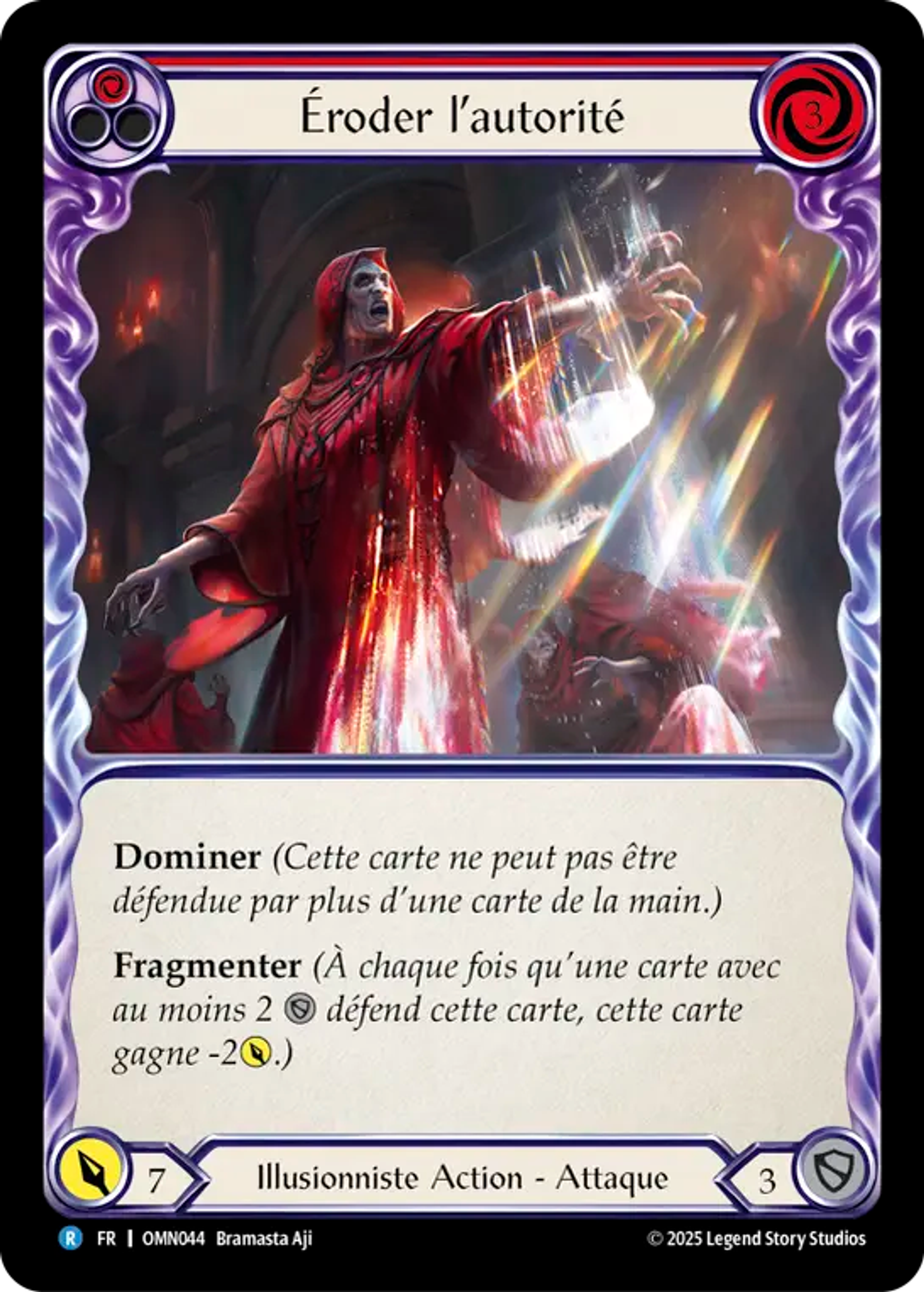 Éroder l’autorité — Omens of the Third Age — Flesh and Blood