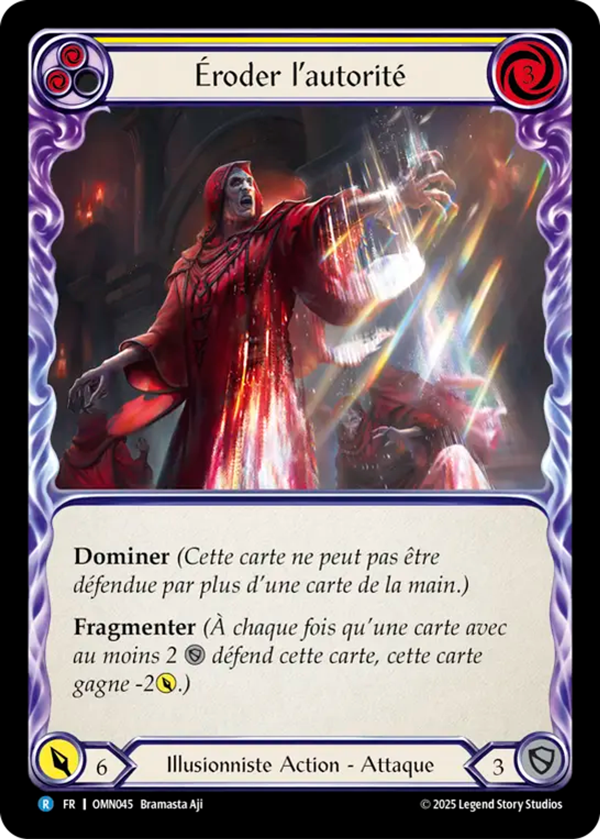 Éroder l’autorité — Omens of the Third Age — Flesh and Blood