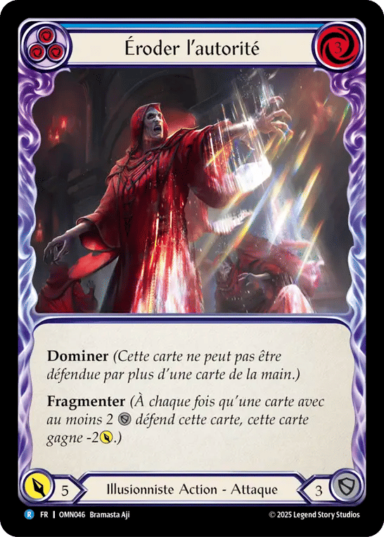 Éroder l’autorité — Omens of the Third Age — Flesh and Blood