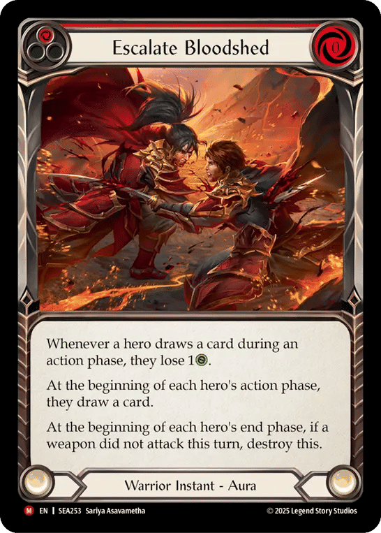 Escalate Bloodshed — High Seas — Flesh and Blood