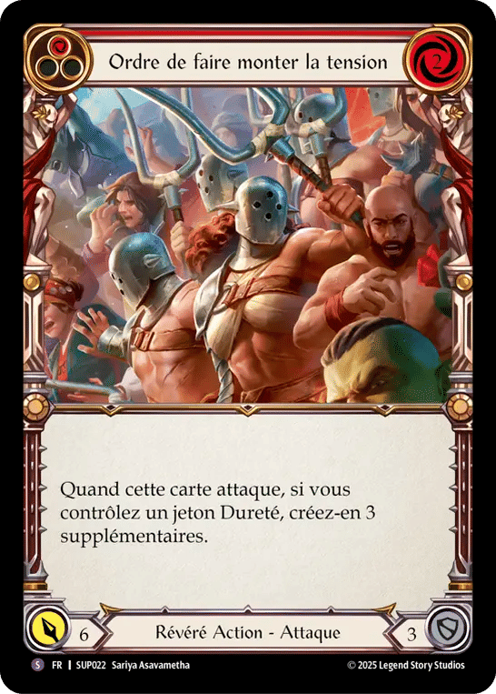 Ordre de faire monter la tension — Super Slam — Flesh and Blood
