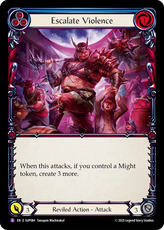 Escalate Violence — Super Slam — Flesh and Blood
