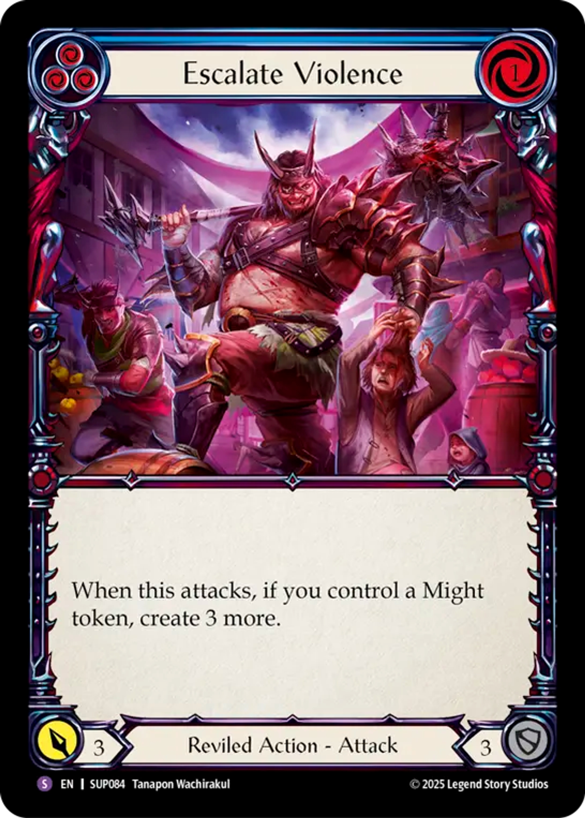 Escalate Violence — Super Slam — Flesh and Blood
