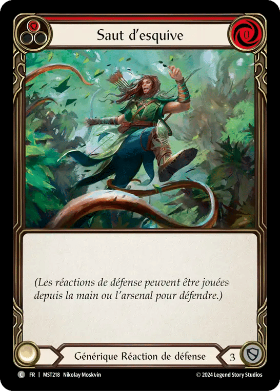 Saut d’esquive — Part the Mistveil — Flesh and Blood