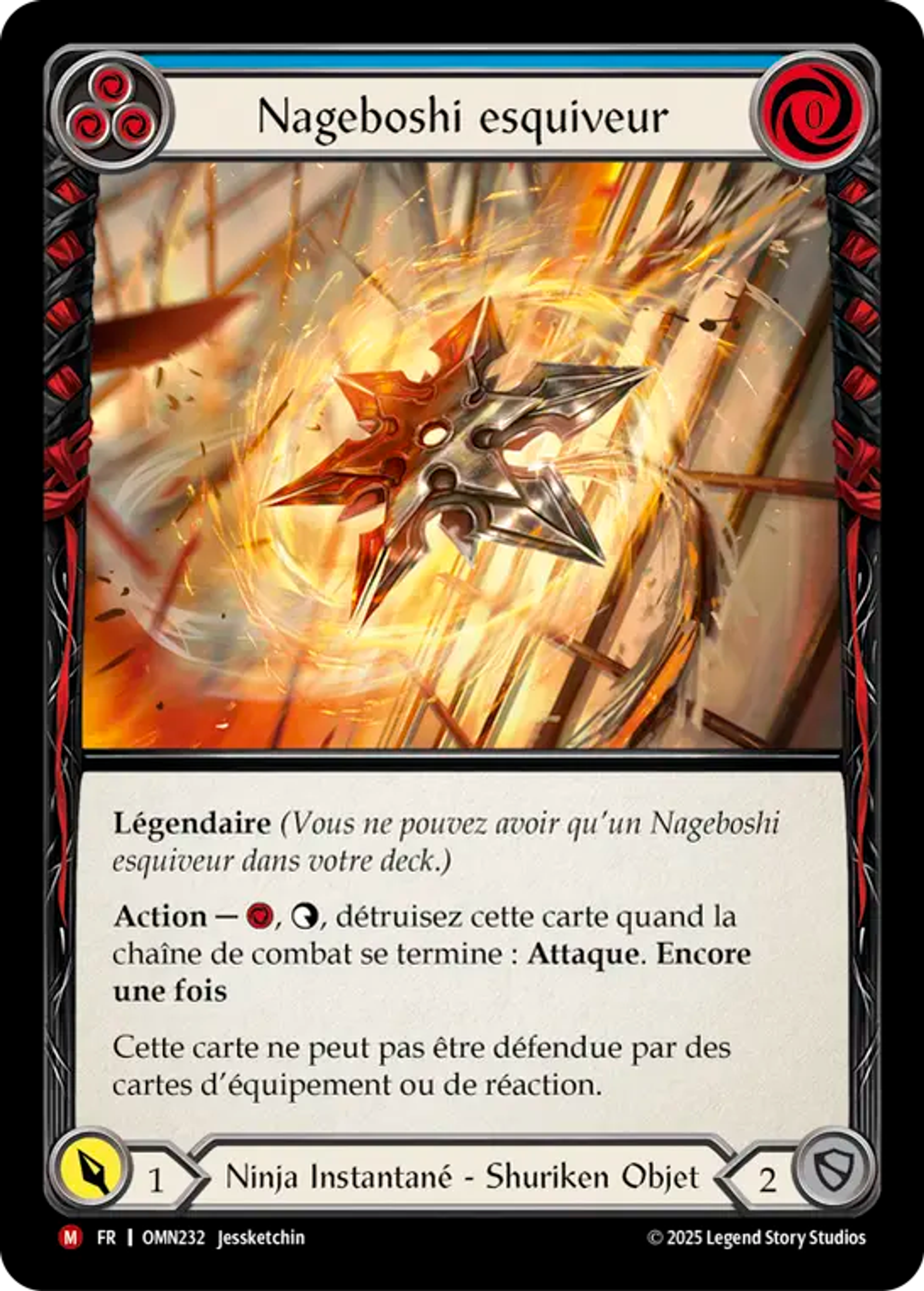 Nageboshi esquiveur — Omens of the Third Age — Flesh and Blood