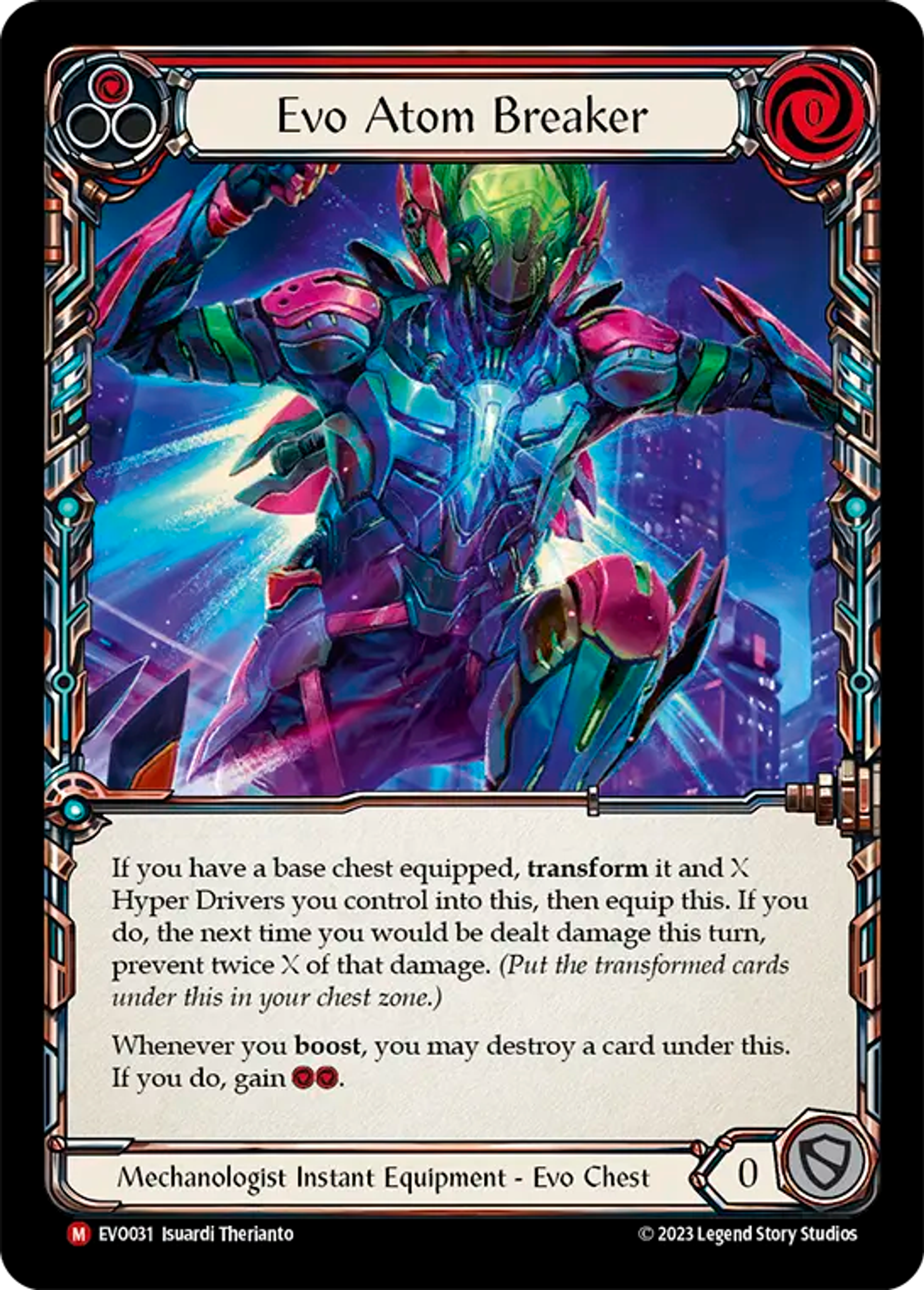 Evo Atom Breaker — Bright Lights — Flesh and Blood