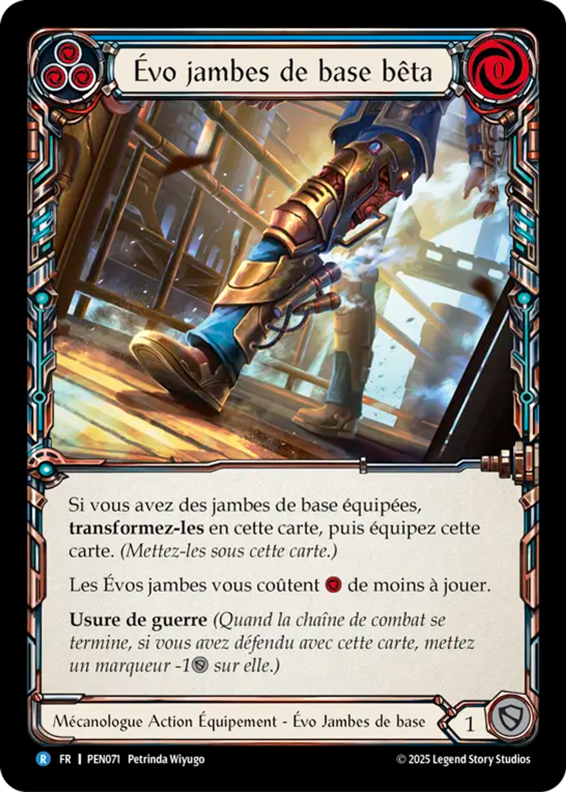 Évo jambes de base bêta — Compendium of Rathe — Flesh and Blood