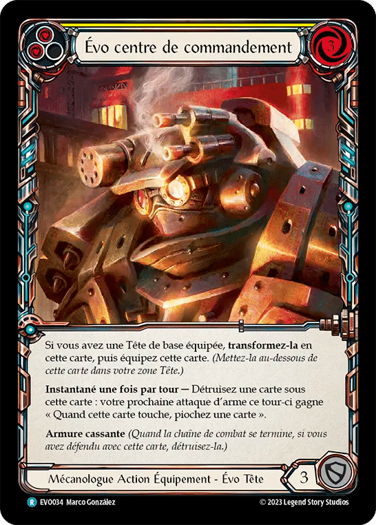 Évo centre de commandement — Bright Lights — Flesh and Blood