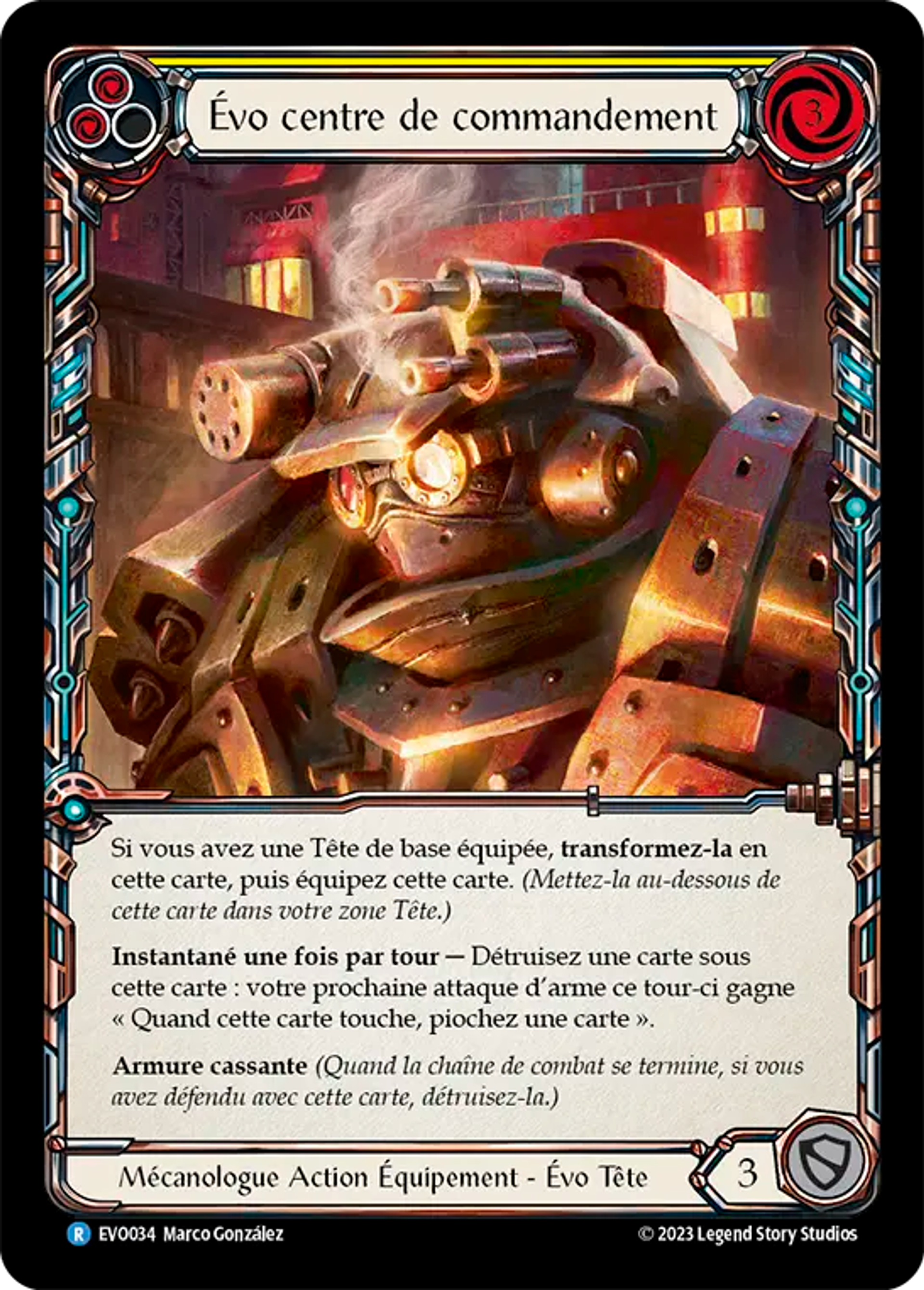Évo centre de commandement — Bright Lights — Flesh and Blood