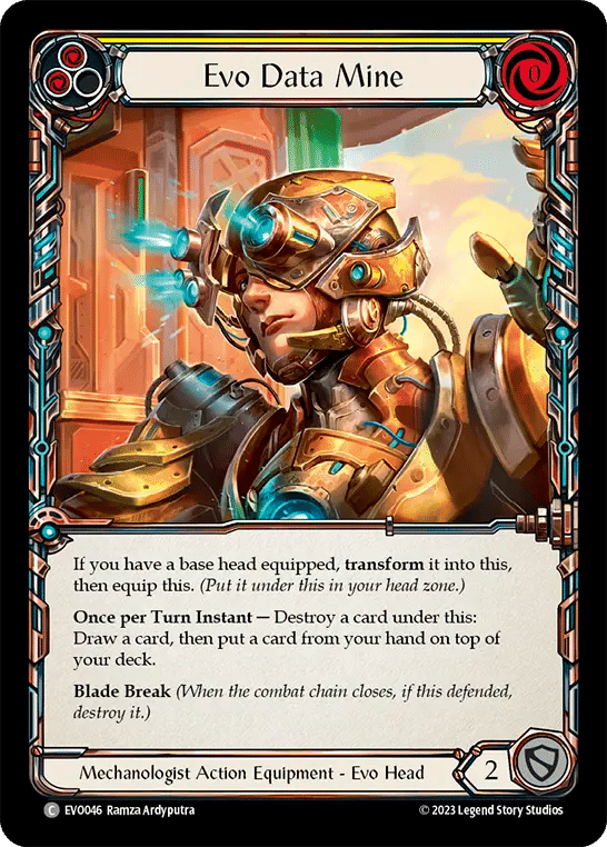 Evo Data Mine (Yellow) — Bright Lights — Flesh and Blood
