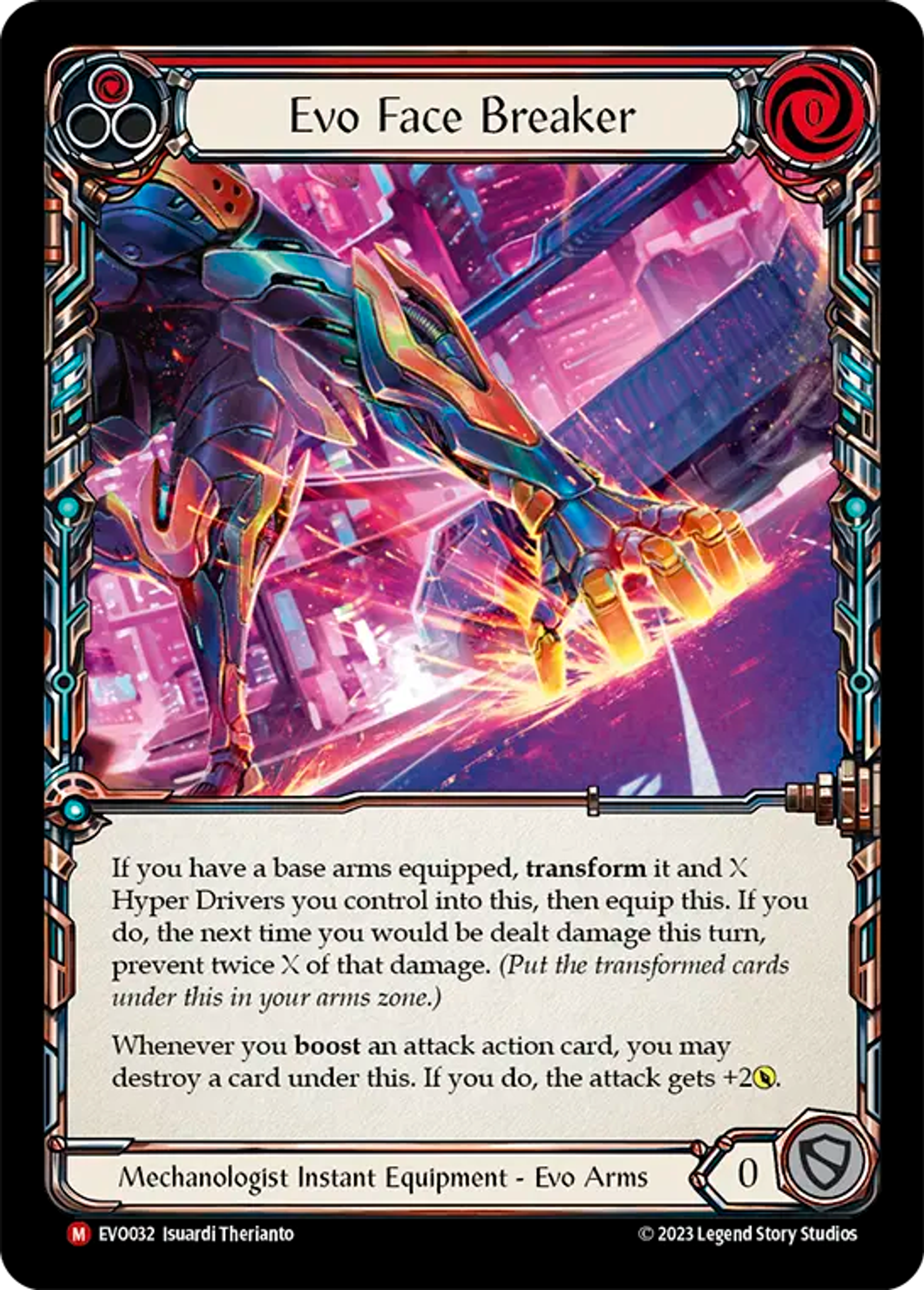 Evo Face Breaker — Bright Lights — Flesh and Blood