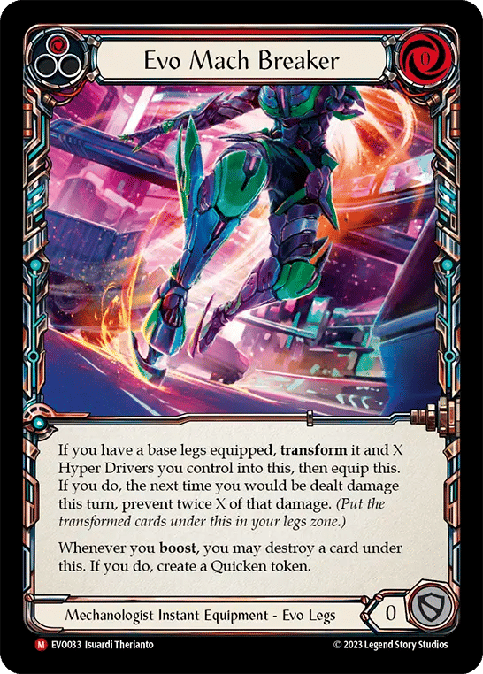Evo Mach Breaker — Bright Lights — Flesh and Blood