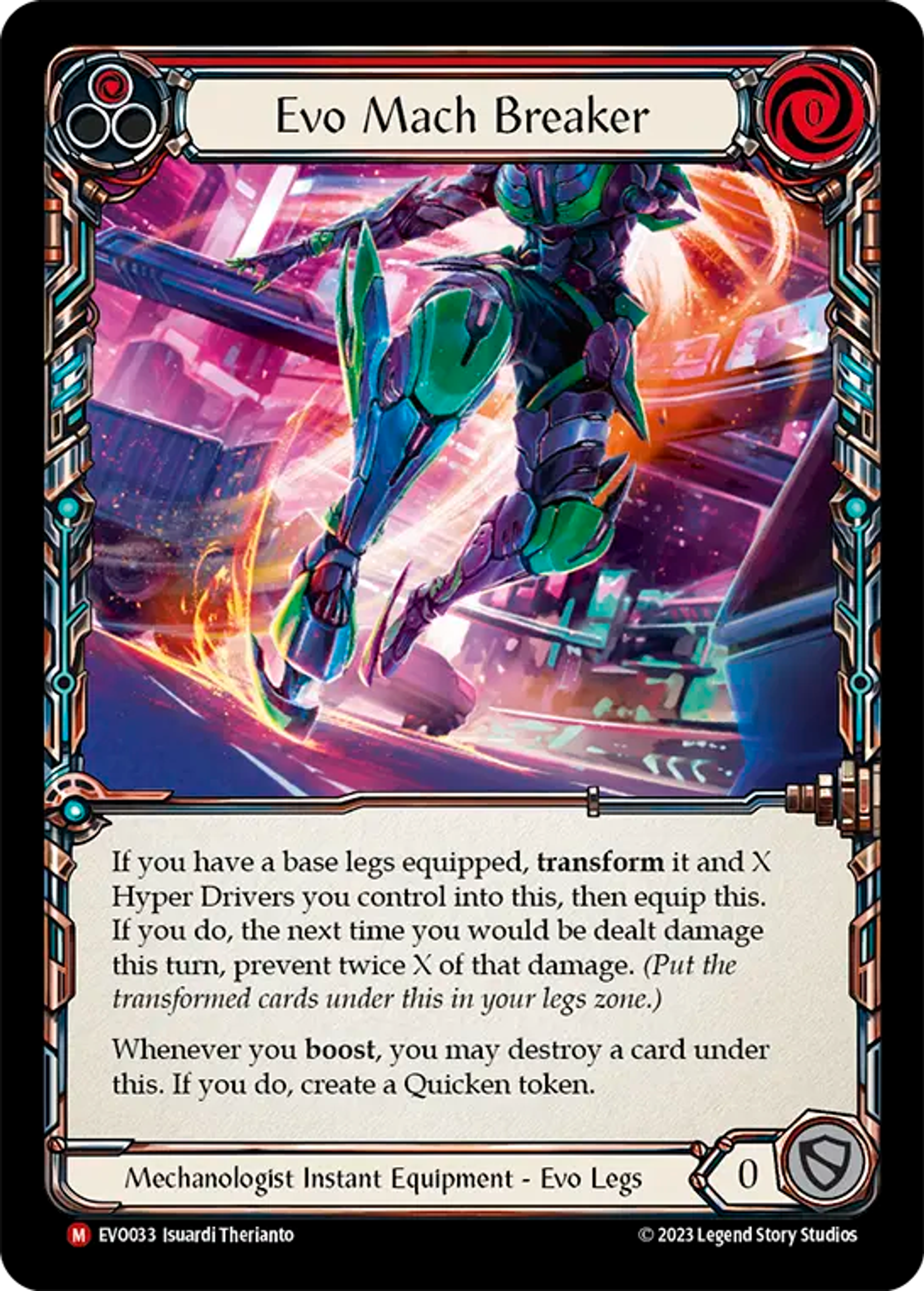 Evo Mach Breaker — Bright Lights — Flesh and Blood