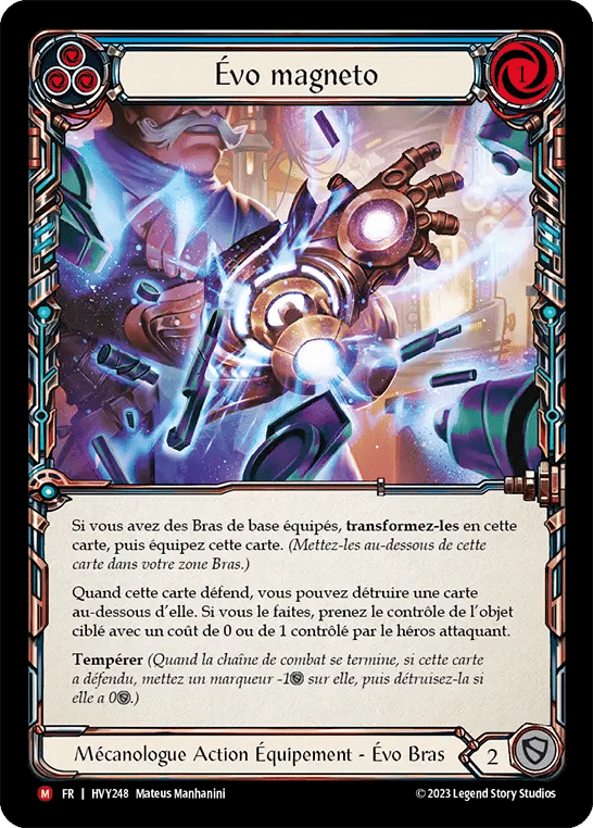 Évo magneto — Heavy Hitters — Flesh and Blood