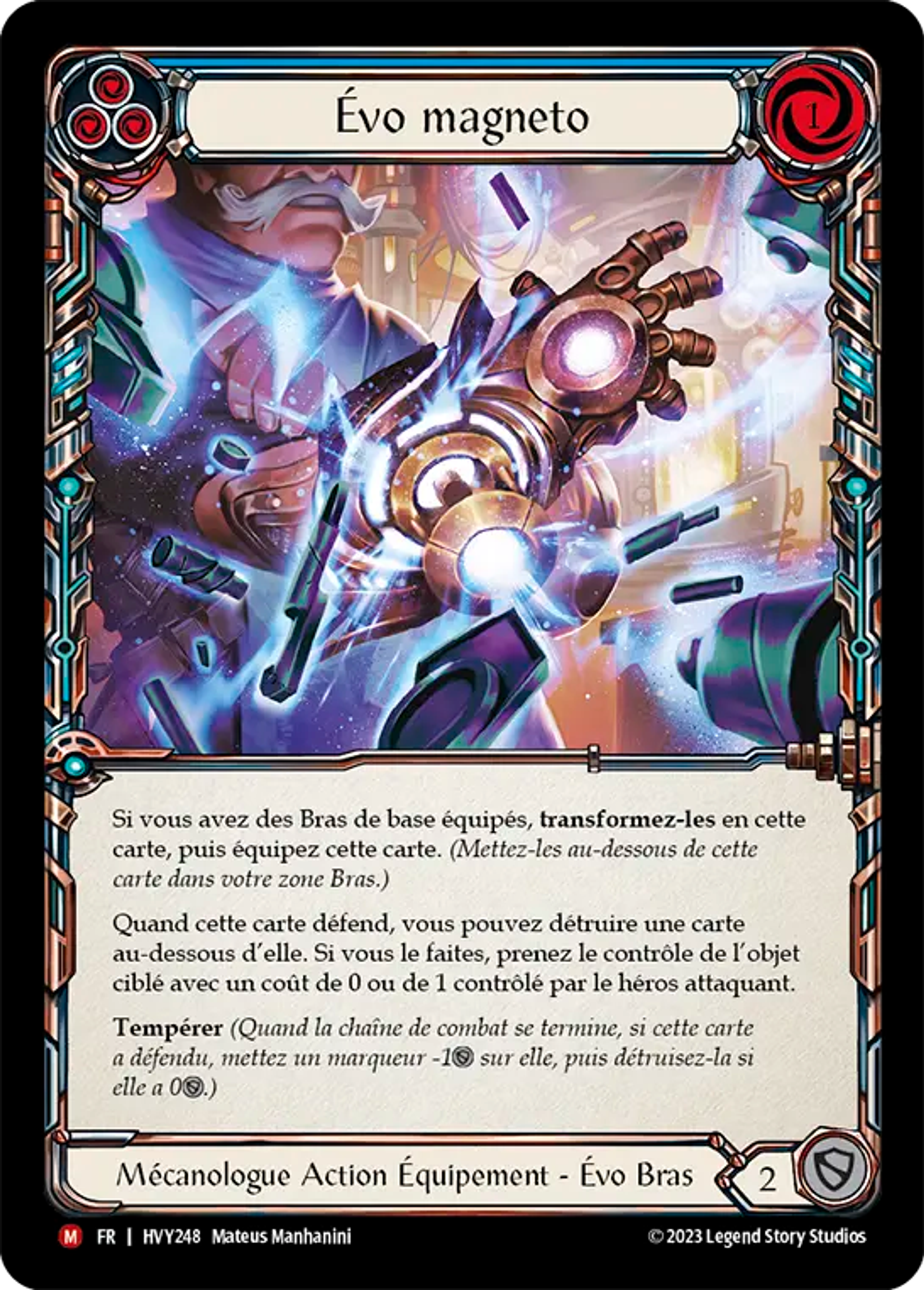 Évo magneto — Heavy Hitters — Flesh and Blood