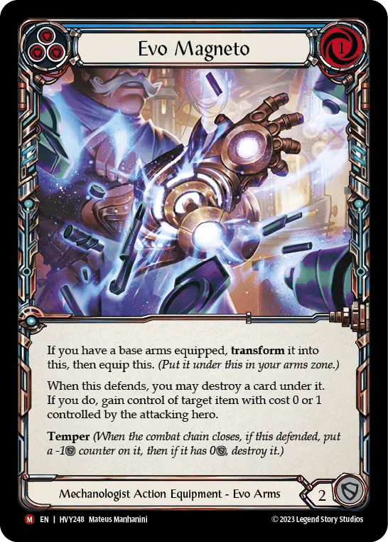 Evo Magneto — Heavy Hitters — Flesh and Blood
