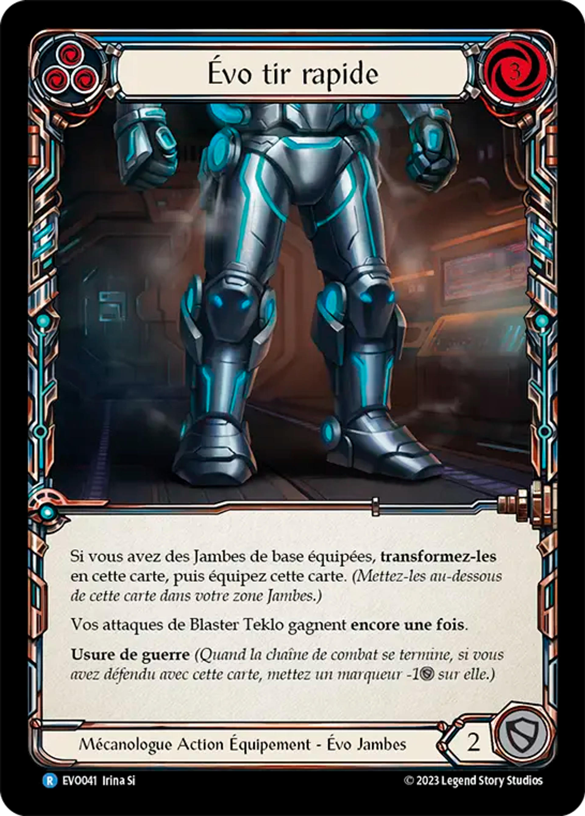 Évo tir rapide — Bright Lights — Flesh and Blood